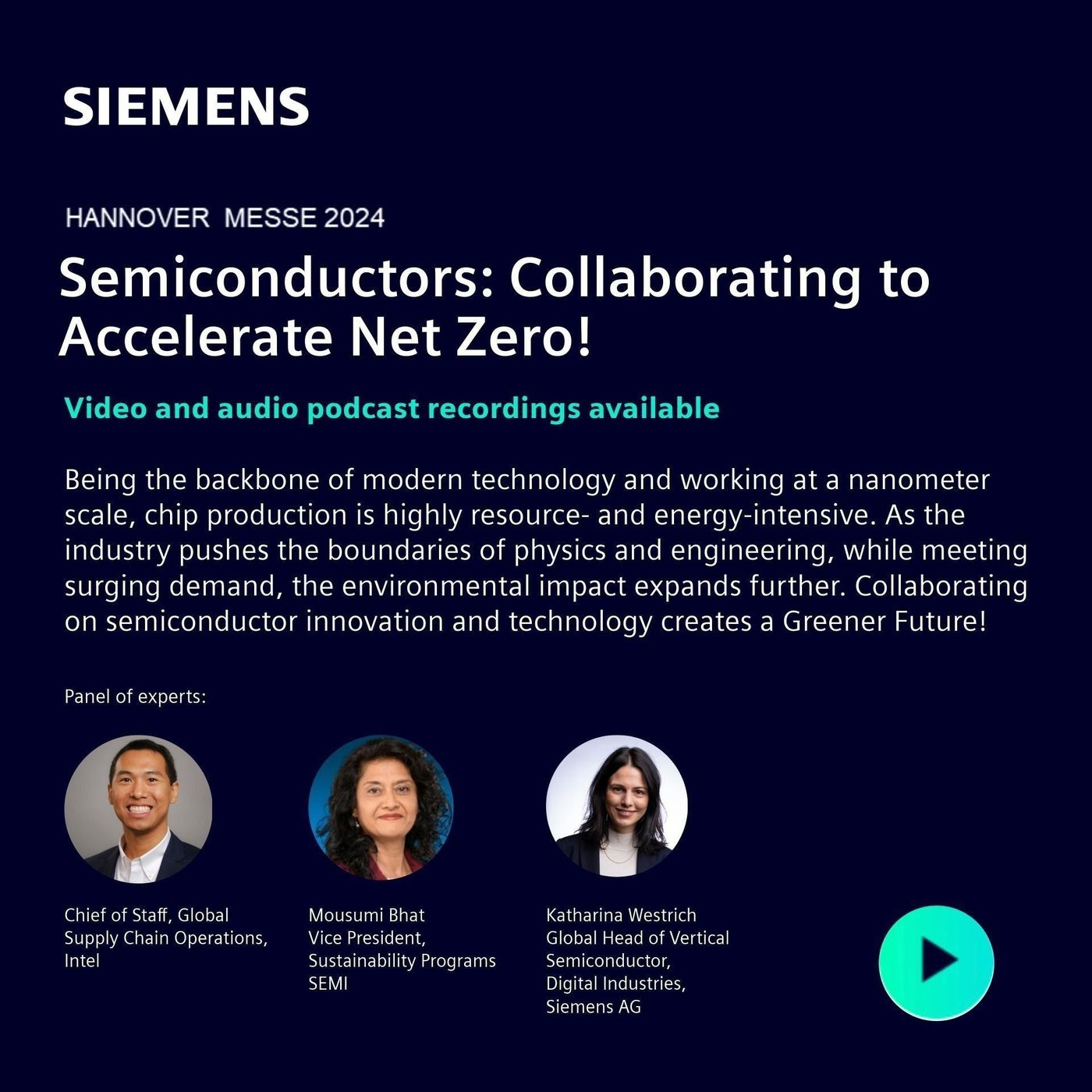 Semiconductors: Collaborating to Accelerate Net Zero!