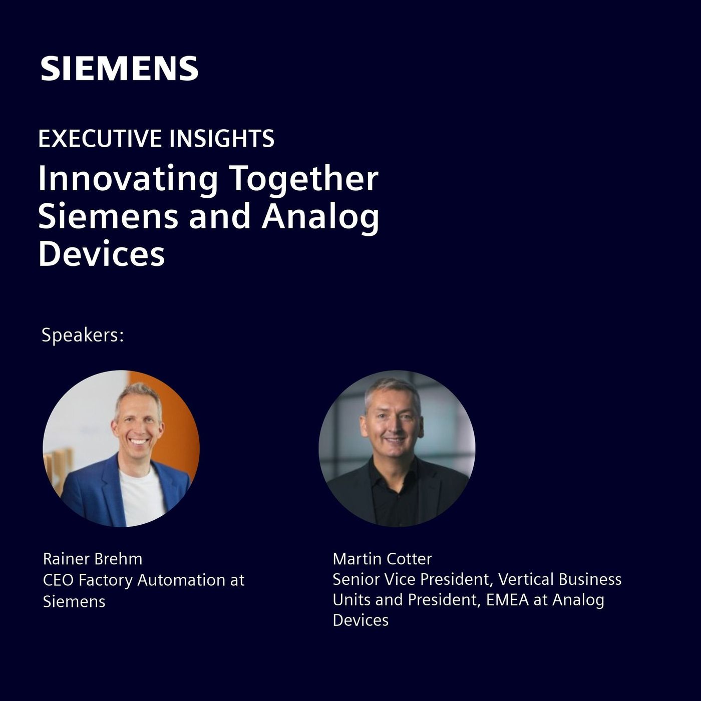 Siemens & Analog Devices: Transforming Semiconductors with Sustainable Collaboration