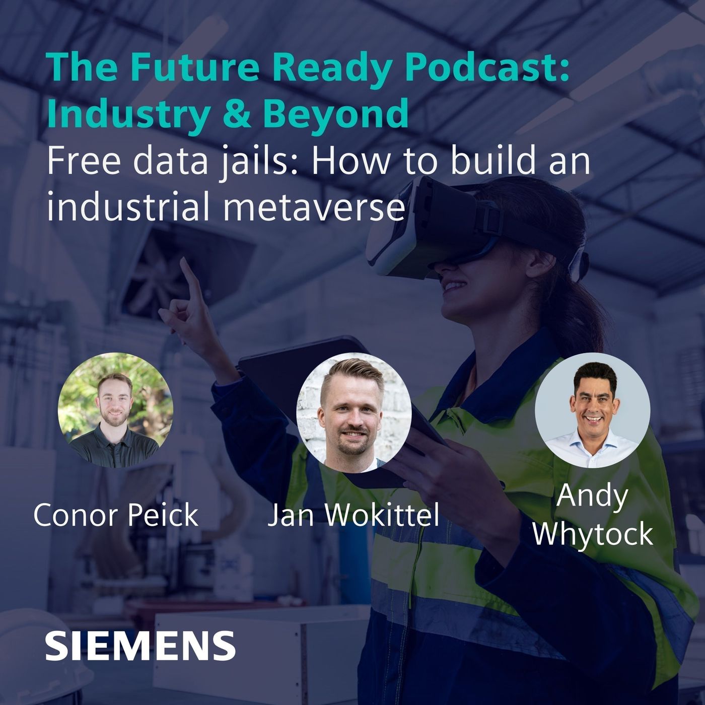 Free data jails: How to build an industrial metaverse episode artwork