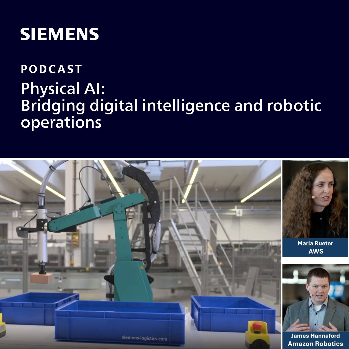 Physical AI: Bridging digital intelligence and robotic operations episode artwork